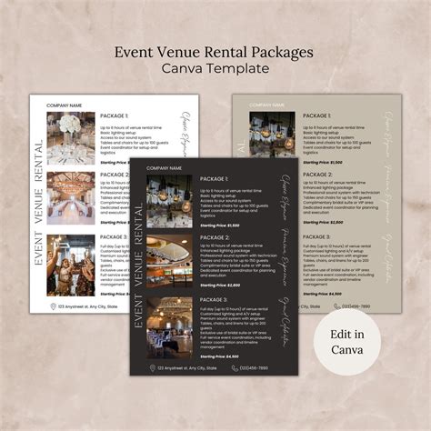 Rental Packages .